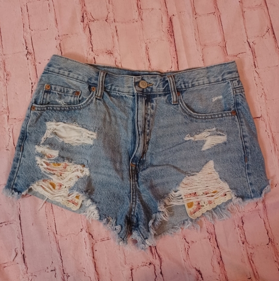 Aeropostale Pants - EUC Aeropostale High Rise Jean Shorts Size 10